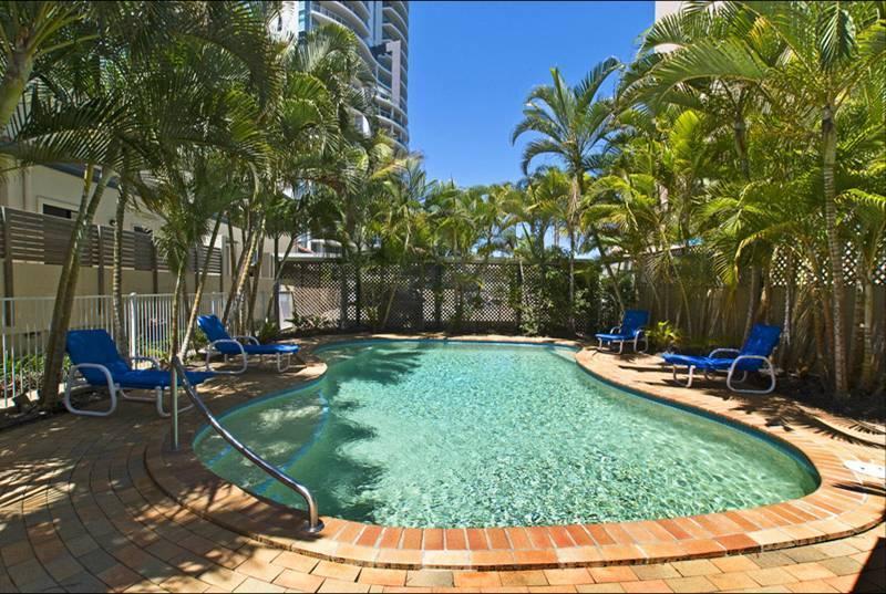 Budds Beach Apartments Surfers Paradise Eksteriør bilde
