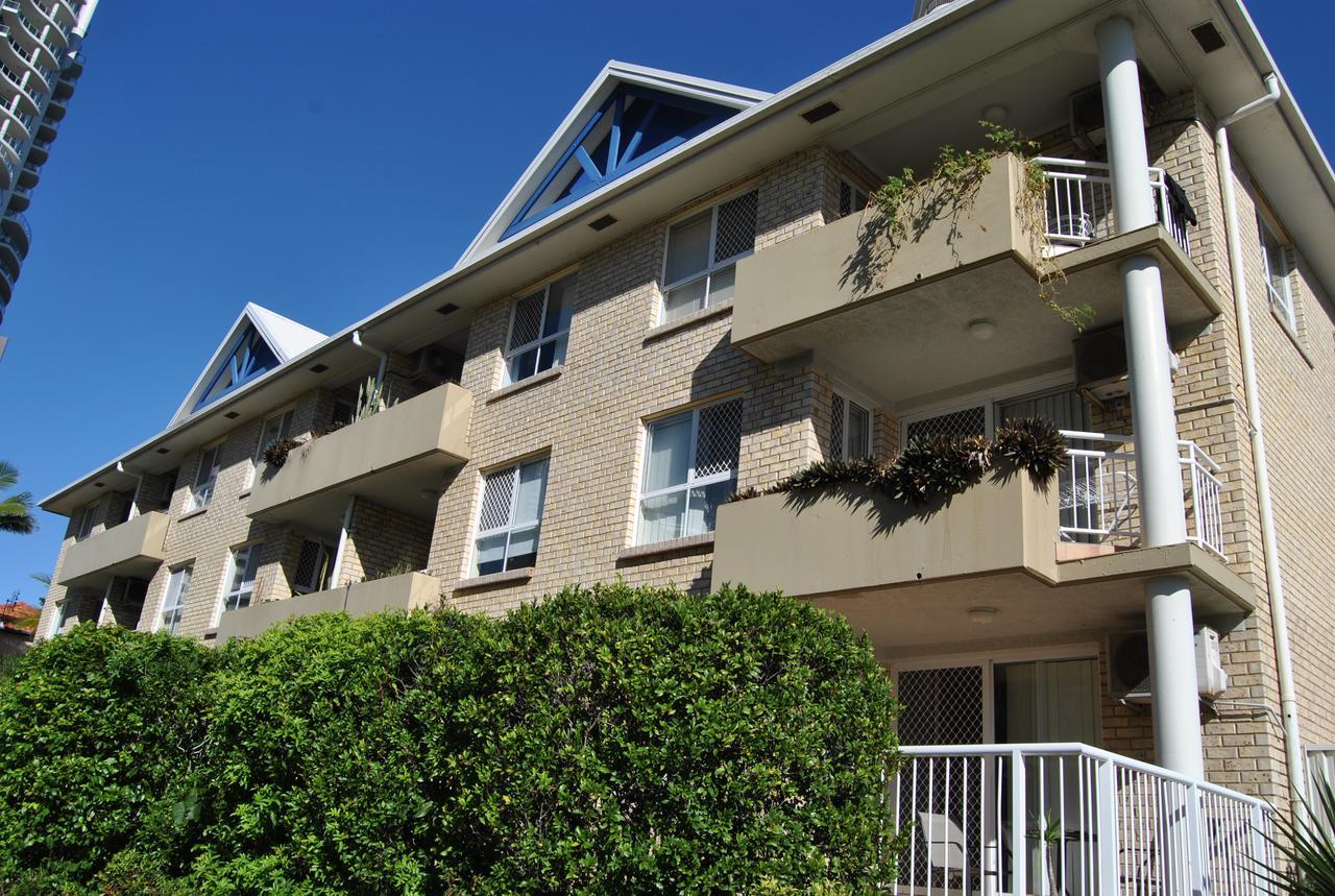 Budds Beach Apartments Surfers Paradise Eksteriør bilde